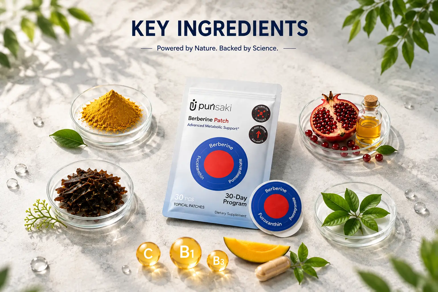 Purisaki Ingredients